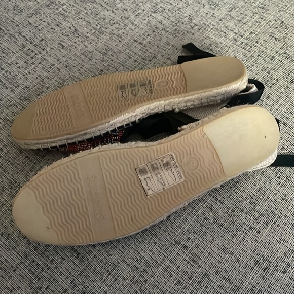 Saludos "Tapestry" Espadrilles Tie Up Sandals Size 8 - Picture 8 of 12